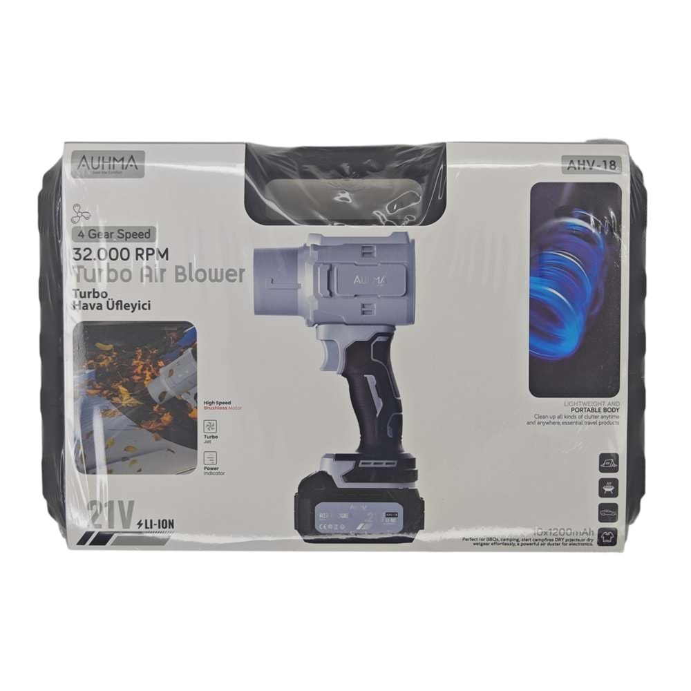 AHV-18 Auhma Turbo Fanlı Elektrikli Hava Kompresörü