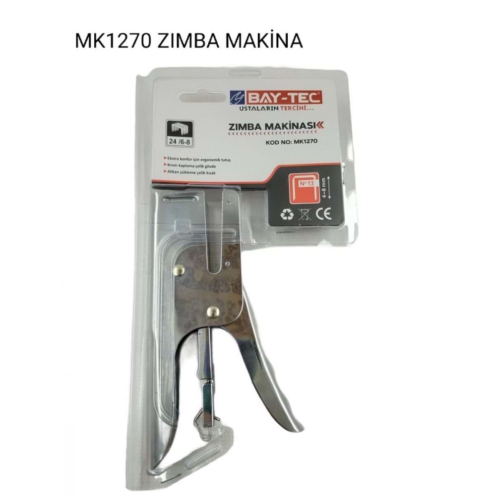 MK1270 BAY-TEC ZIMBA MAKİNESI 24/6-8mm (Pense)