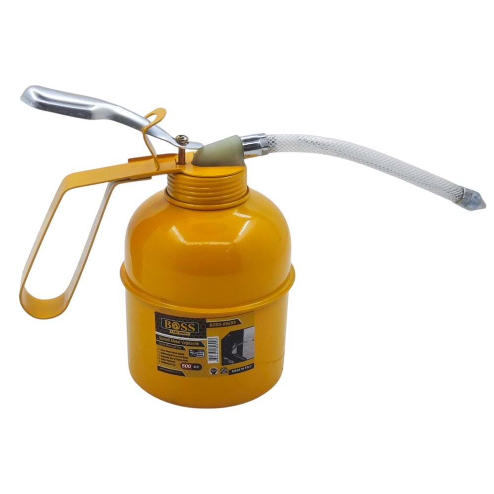 80699 Boss Metal Yağdanlık 500cc - Spral Uç