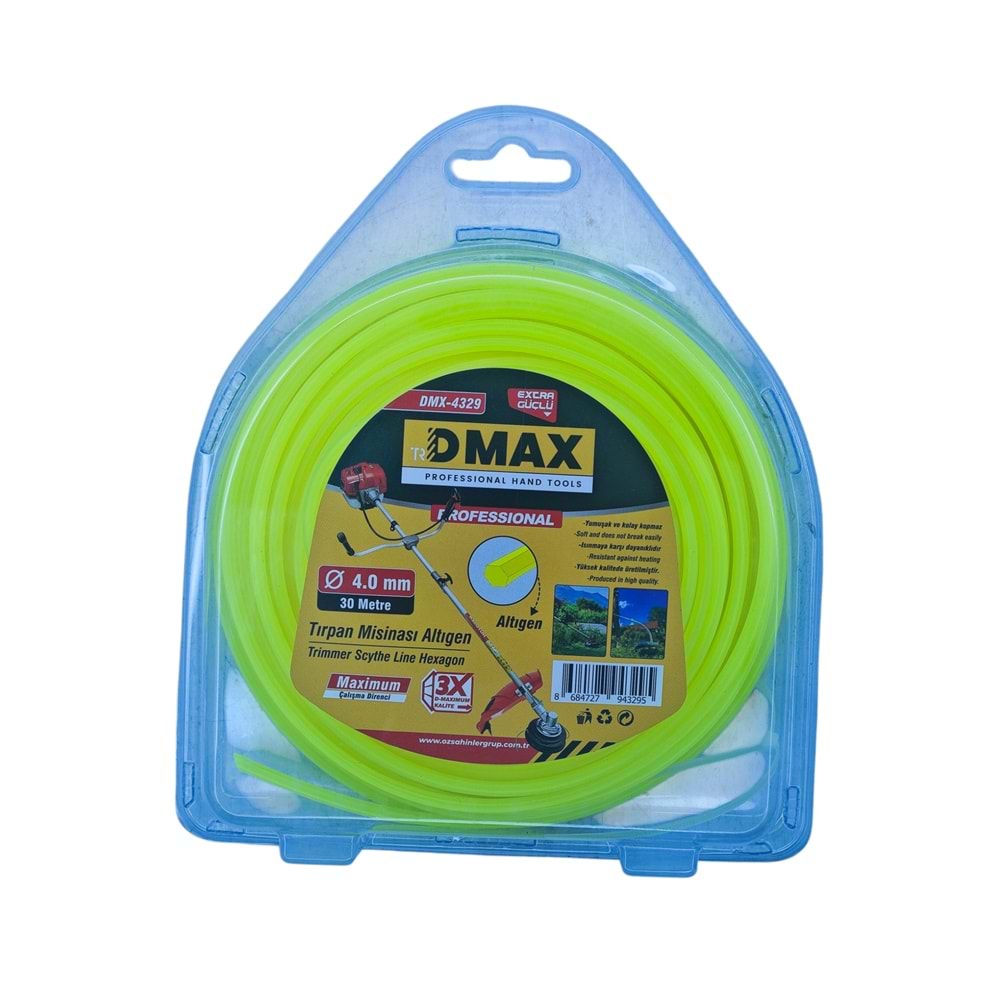DMX-4329 Dmax Tirpan Ot Misinası 4mm - Altıge