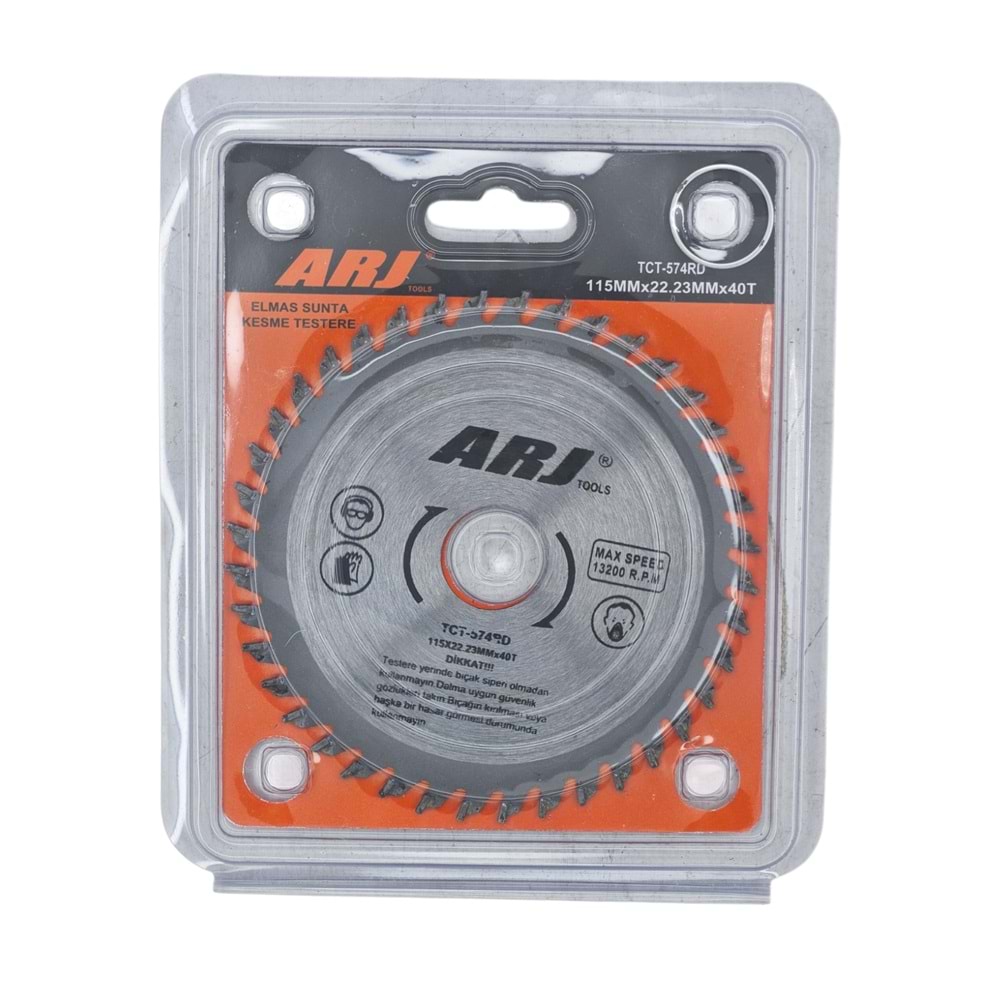 TCT-574RD Arj Elmas Sunta Kesme Diski 115mm 40T
