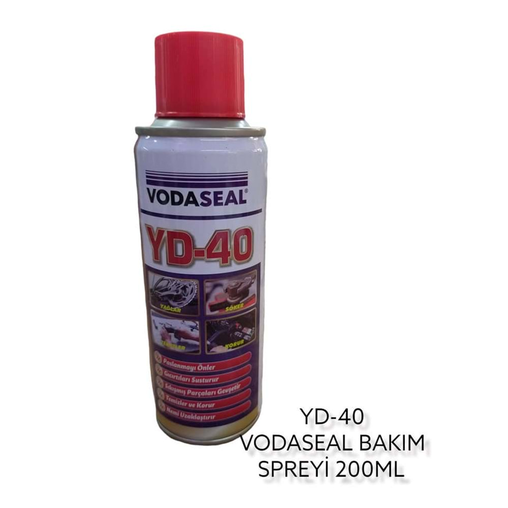 Yd-40 Vodaseal Bakım Spreyi 200Ml