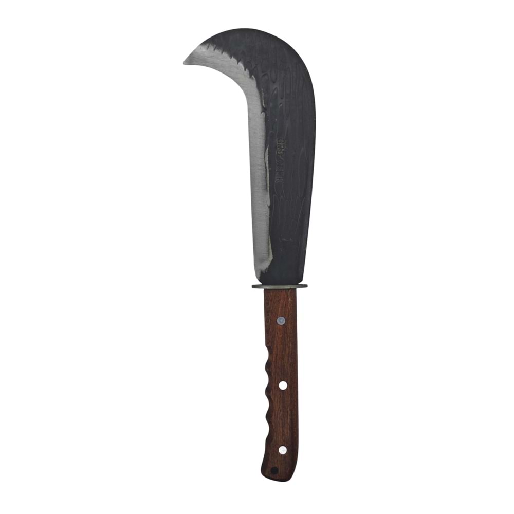 01355 GRD Çelik Ahşap Saplı Tahra 25+20cm