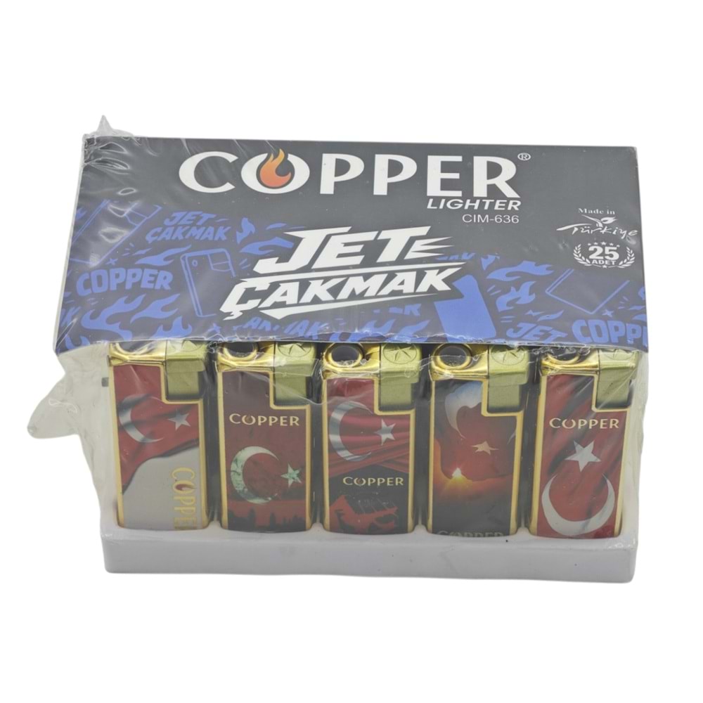 CIM-636 Copper İzgaralı Jet Çakmak