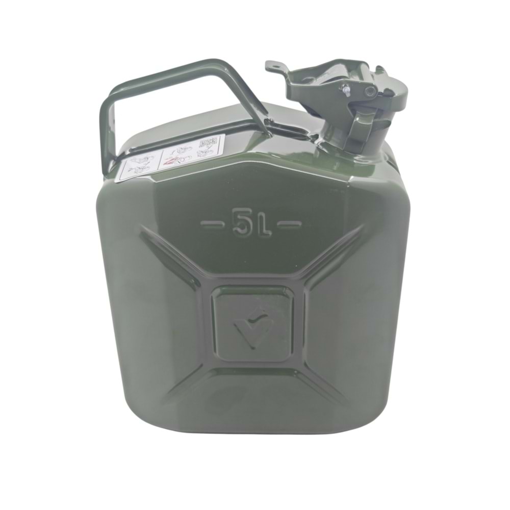 16223-VP Valpro Metal Yakıt Bidonu 5lt - Yeşil