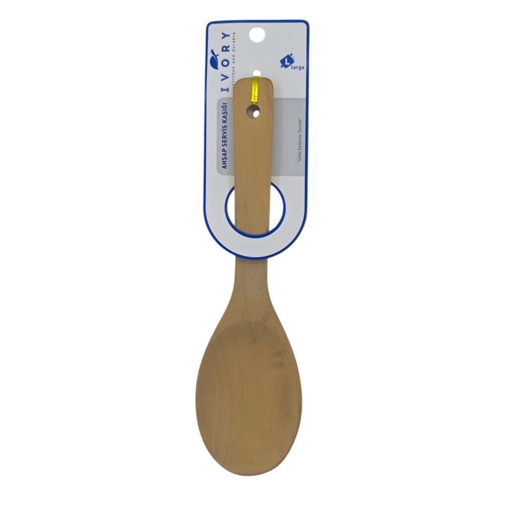 IVO-KSK103 Ivory Ahşap Servis Kaşığı