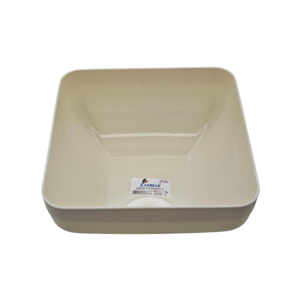 ZP604 Zambak Plastik Kare Kase 6lt
