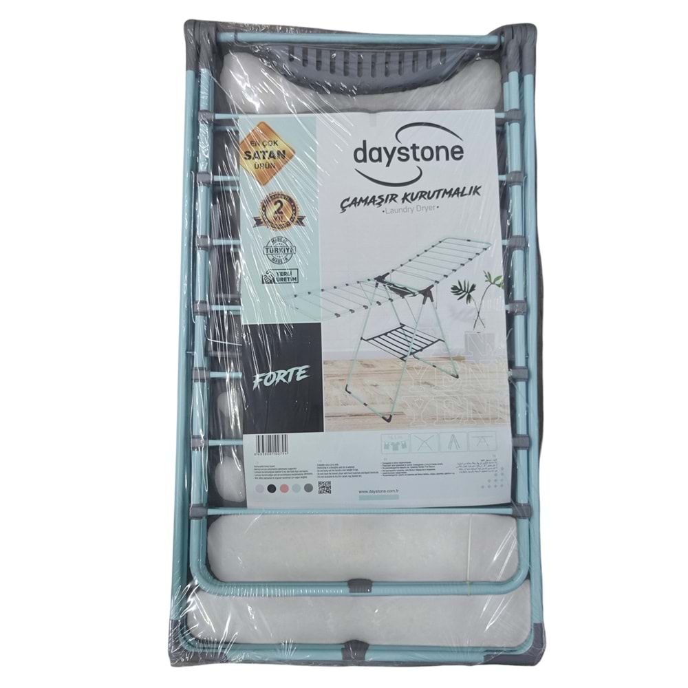 01760 Daystone Forte Yeşil Çamaşır Kurutmalık