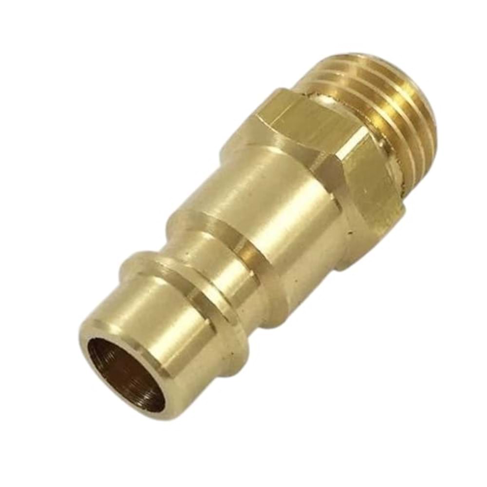 AS16901 As-El 1/4 Metal Adaptör Ucu - Erkek