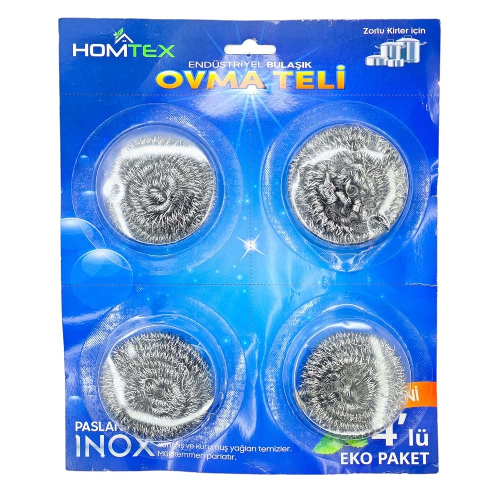 0200 Homtex Endüstriyel Ovma Teli 4Lü