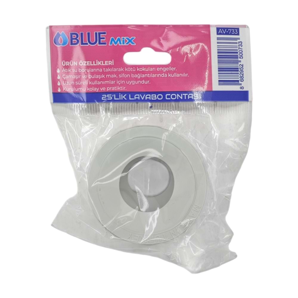 AV-733 Bluemix Lavabo Adaptör Conta 25-50'lik