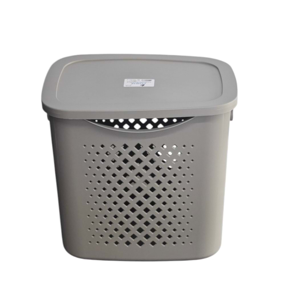 ZP373 Zambak Plastik Büyük Sepet Kapaklı