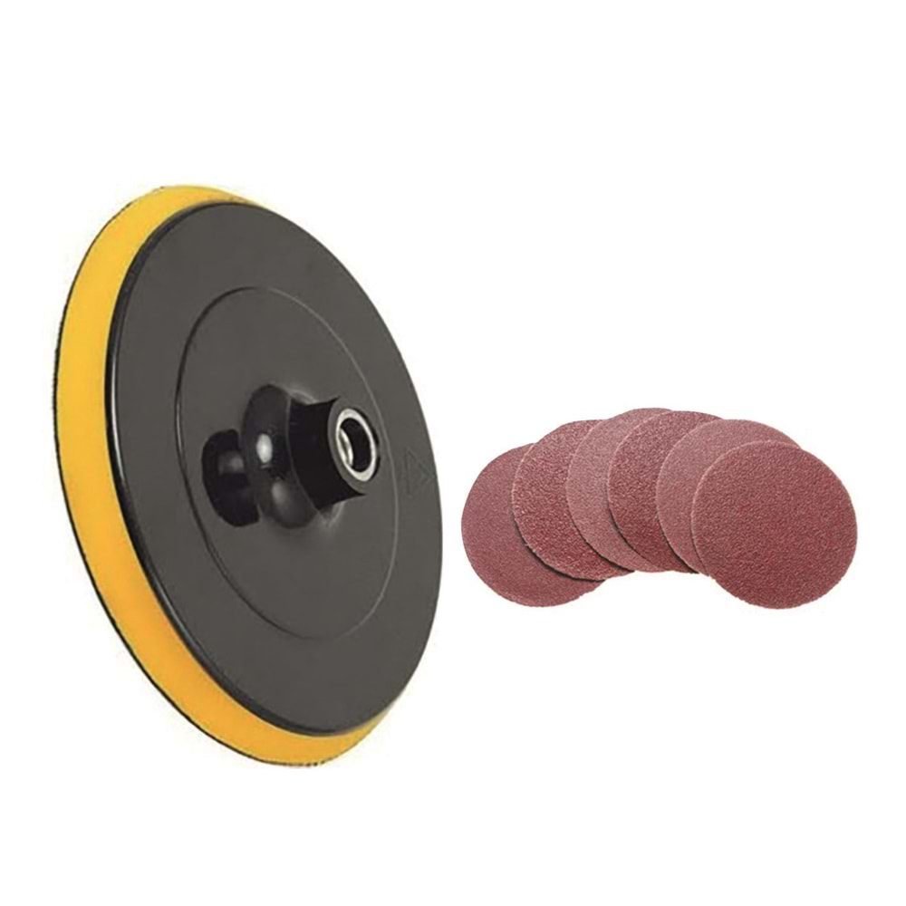 Mk0230 Bay-Tec Cırtlı Zımpara Pedi 115Mm