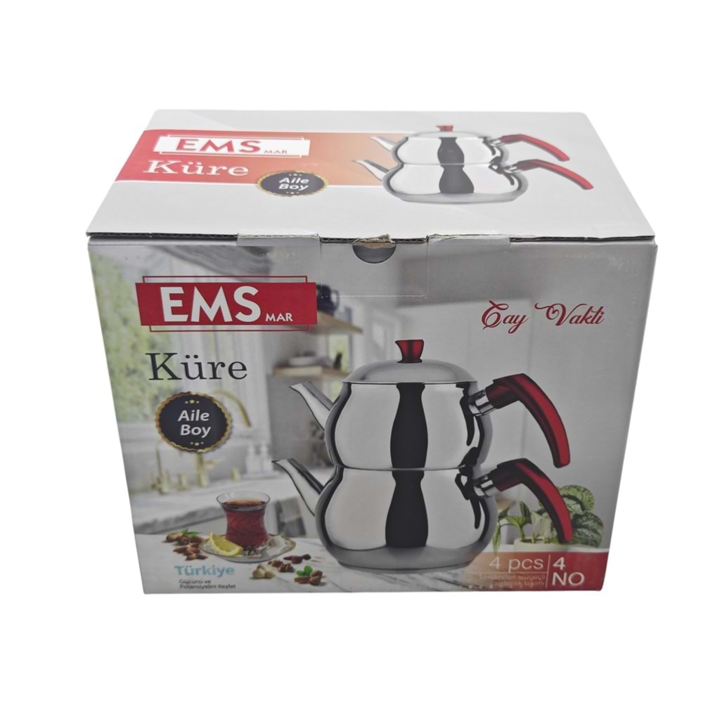9054 EMS Küre Çaydanlık Takımı - Aile