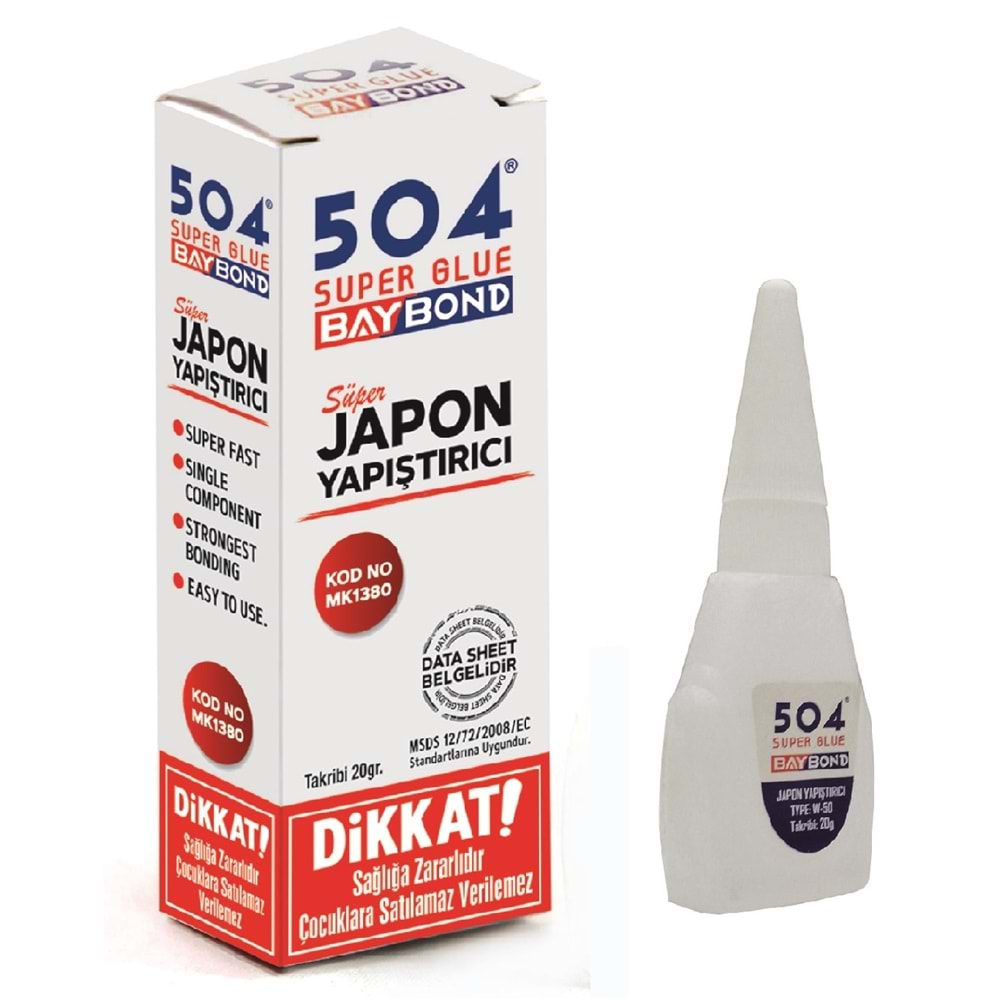 Mk1380 Baybond 504 Japon Yapıştırıcı 22G