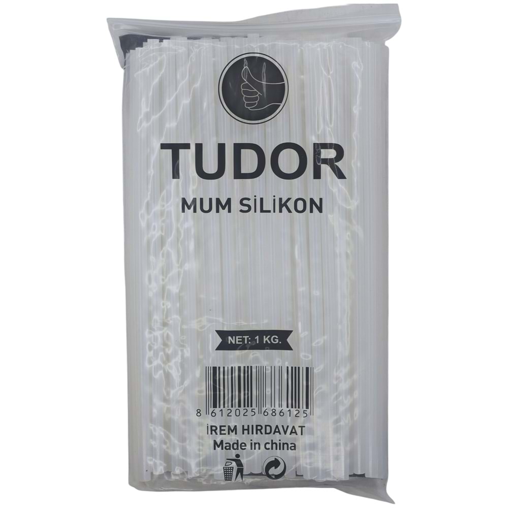 03141 Tudor İnce Mum Silikon 7*270mm 1kg