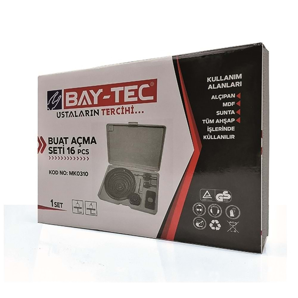 Mk0310 Bay-Tec Buat Açma Seti 16Prç