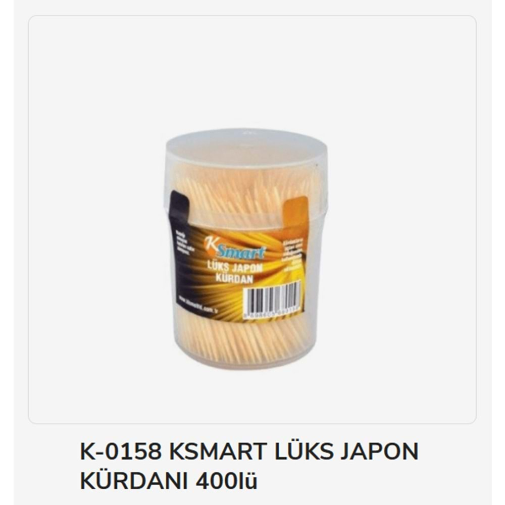 K-0158 Ksmart Lüks Japon Kürdanı 400Lü