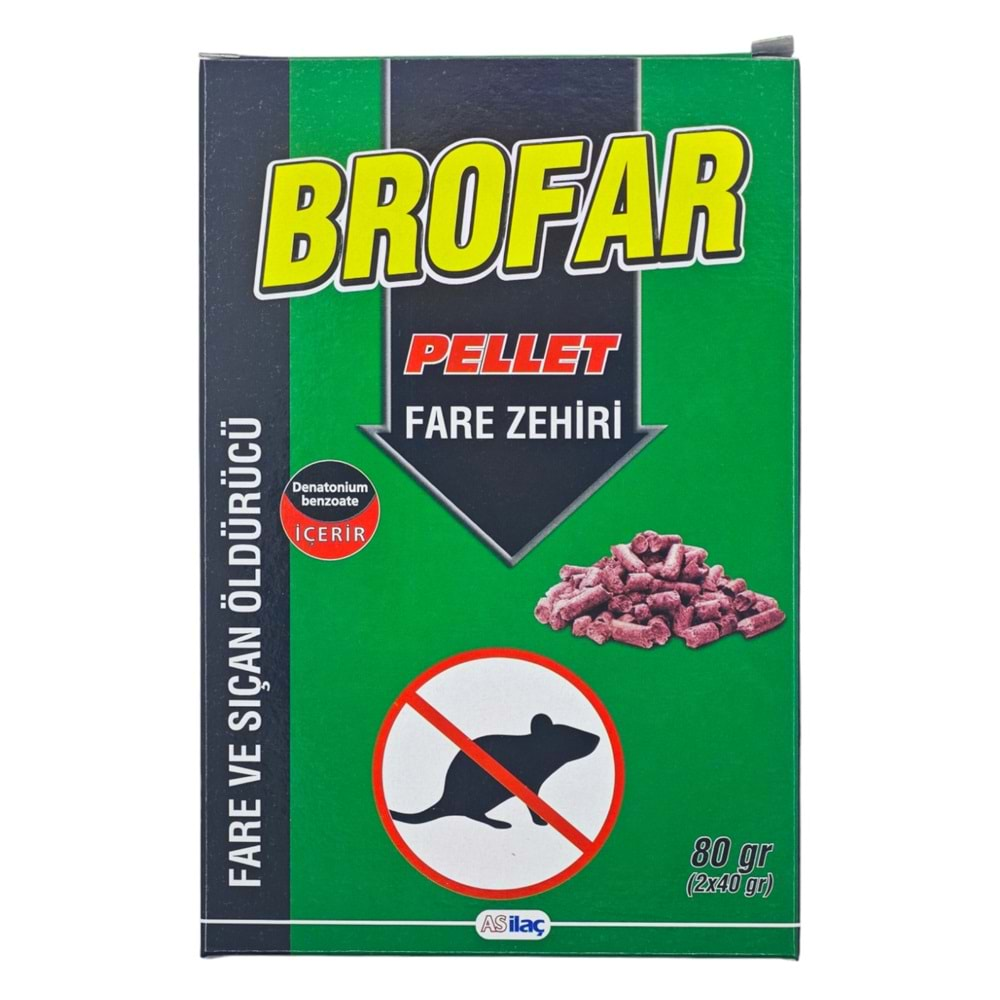 5055 Brofar Pellet Fare Zehiri 100Gr