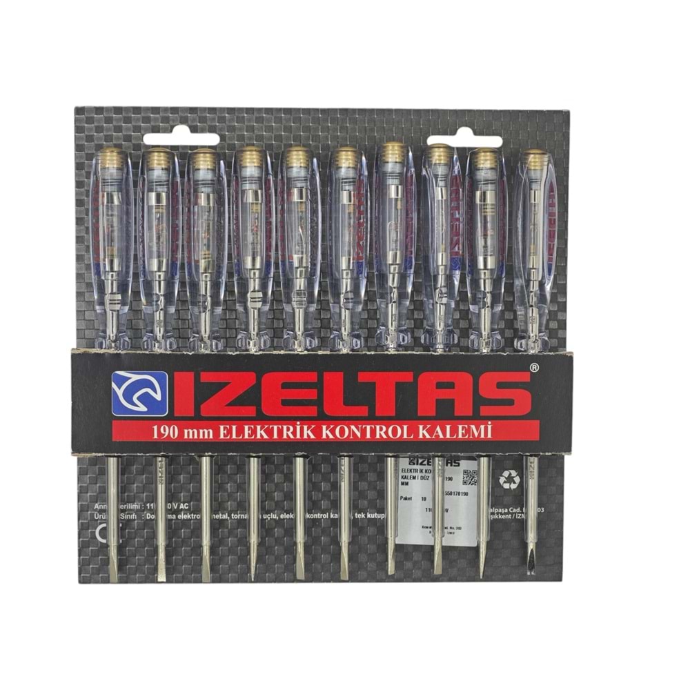 4550170190 İzeltaş Elektrik Kontrol Kalemi