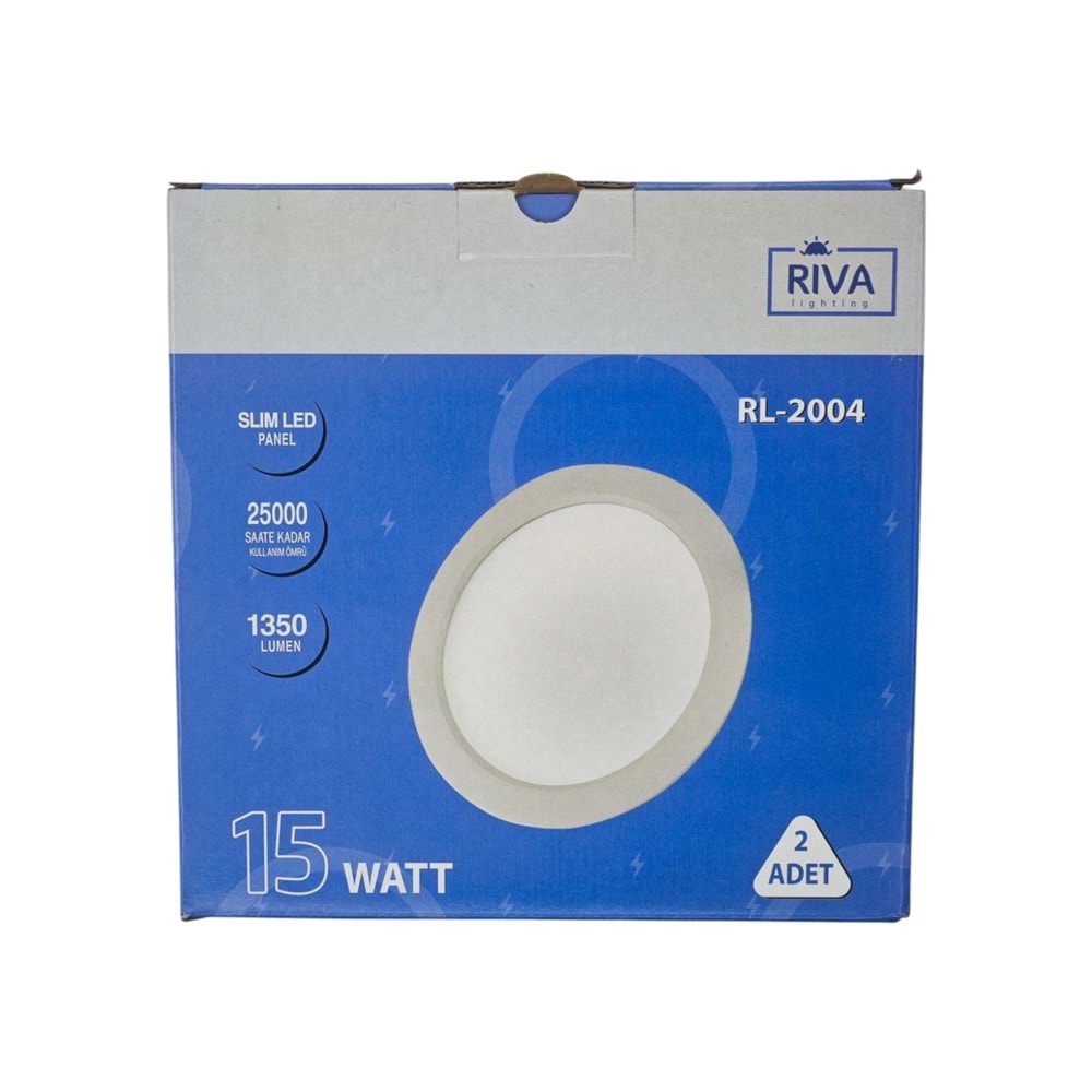 RL-2004 Riva 15W Sıva Altı Slim Led Panel