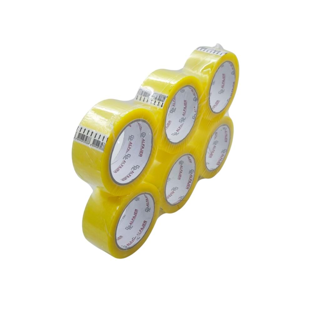 5938 Alfajer Şeffaf Koli Bantı 45mm*100m