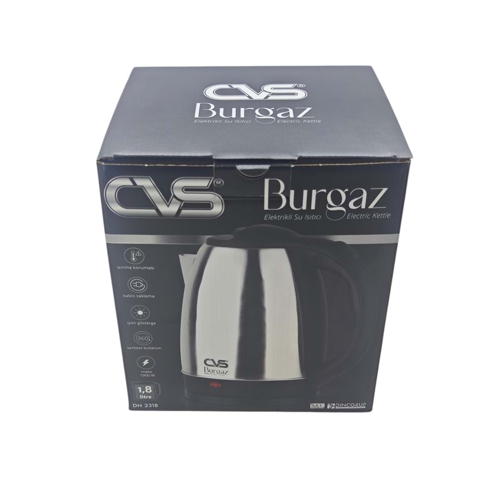 DN 2318 CVS Burgaz Elektrikli Su Isıtıcı - Ketil