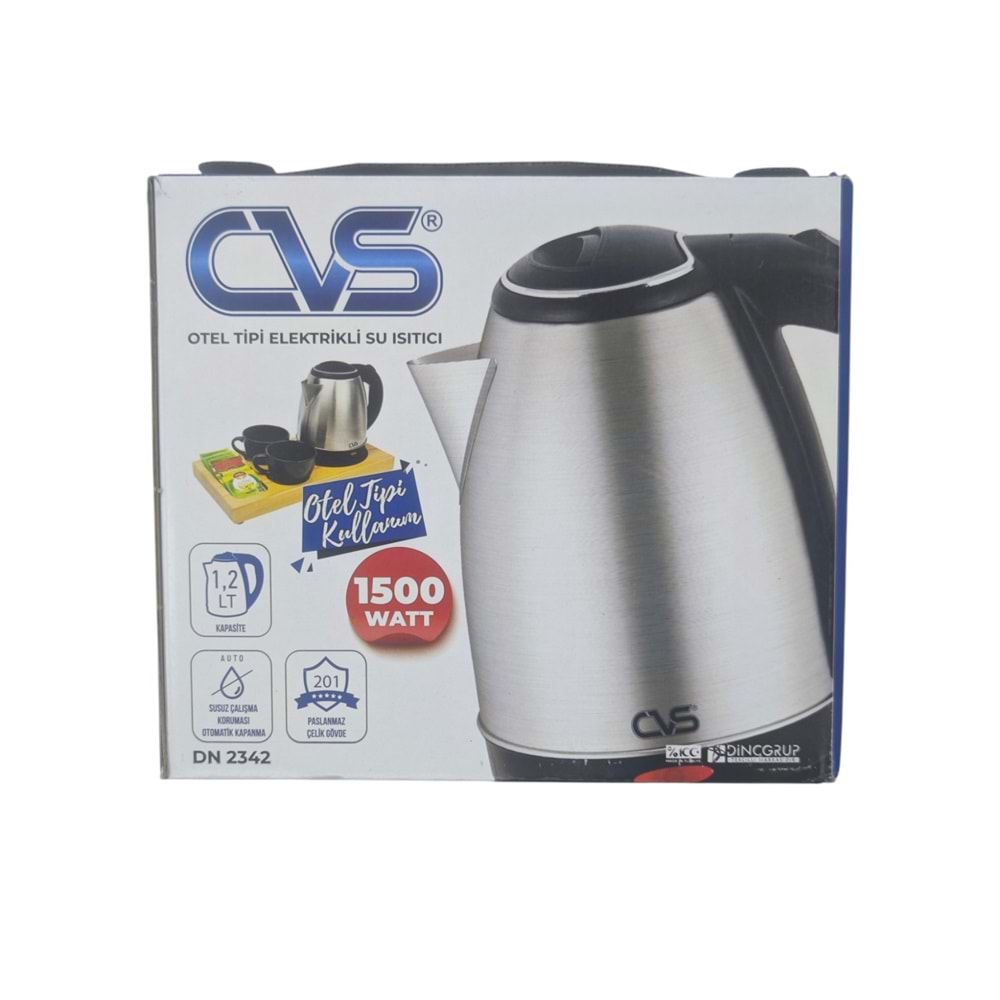 DN 2342 CVS Otel Tipi Elektrikli Su Isıtıcı - Ketil