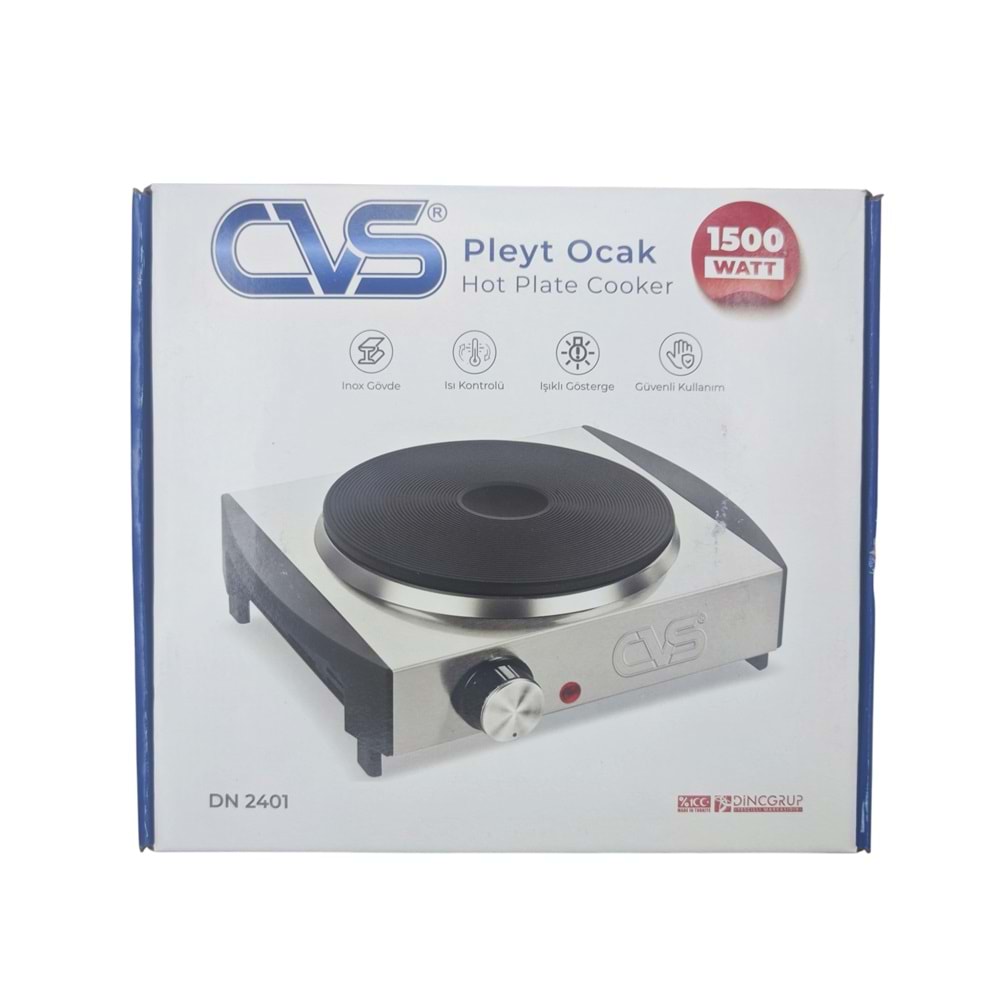 DN 2401 CVS Elektrikli Pleyt Ocak 1500W