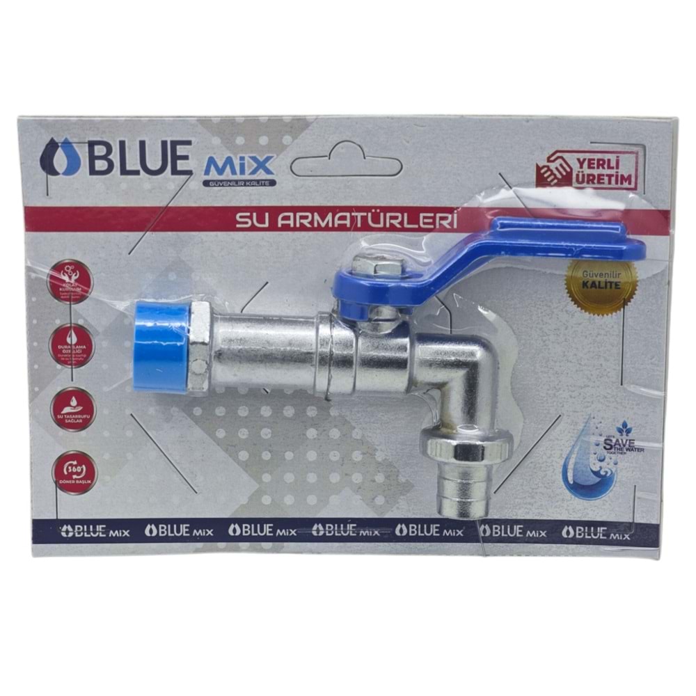 BL-573 Bluemix Kumlu Bahçe Musluğu 1/2