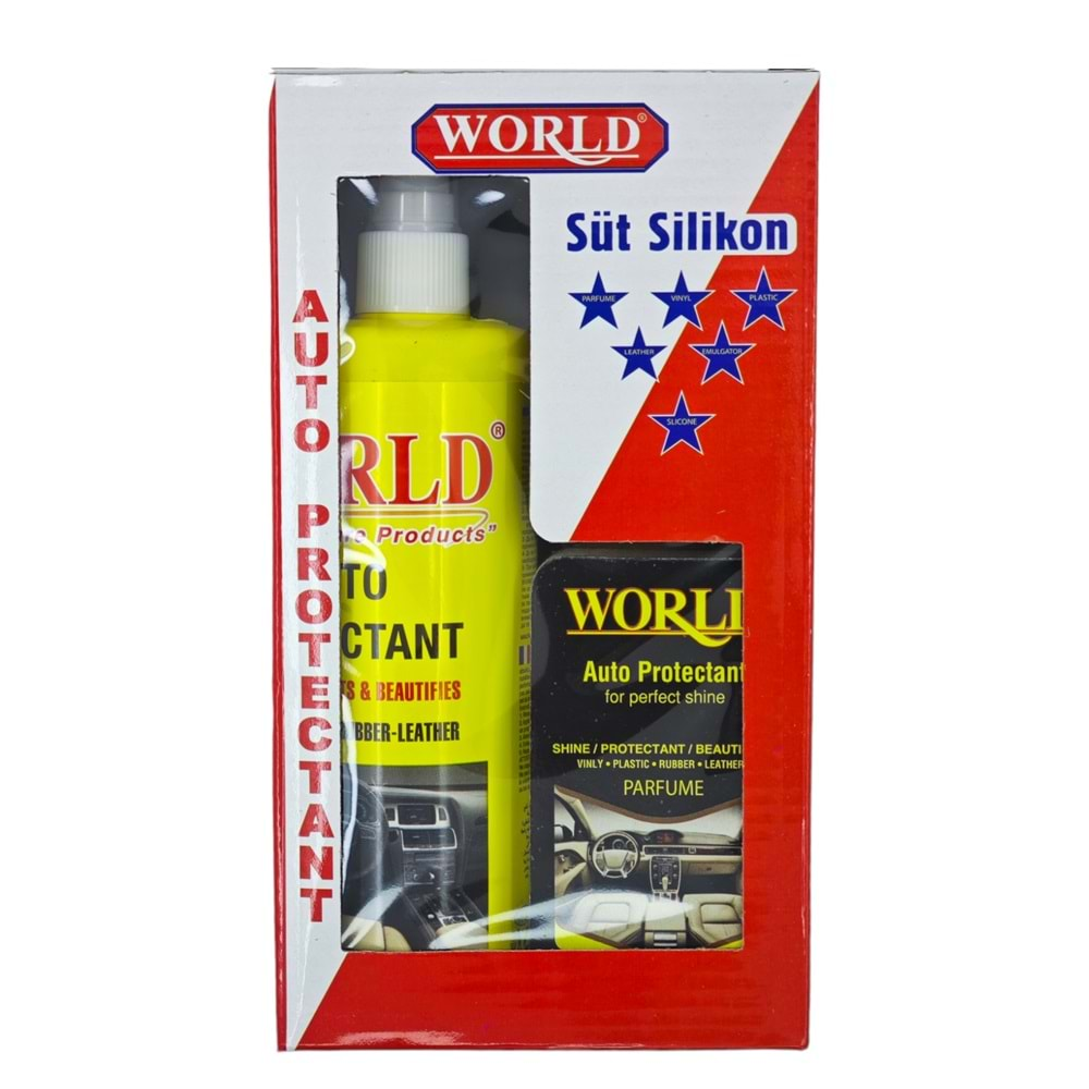 9006 World Parfümlü Oto Süt Silikon 260Ml