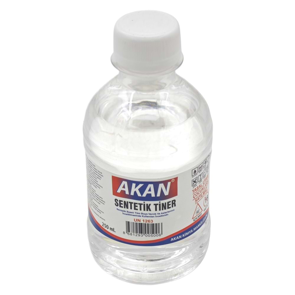 UN 1263 Akan Eko Sentetik Tiner 1/2 250ml