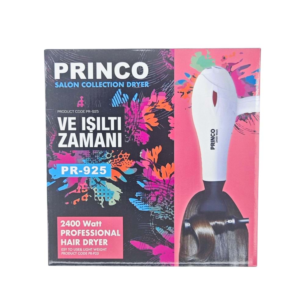 PR-925 Prınco 2400W Saç Kurutma Fön Makinesi