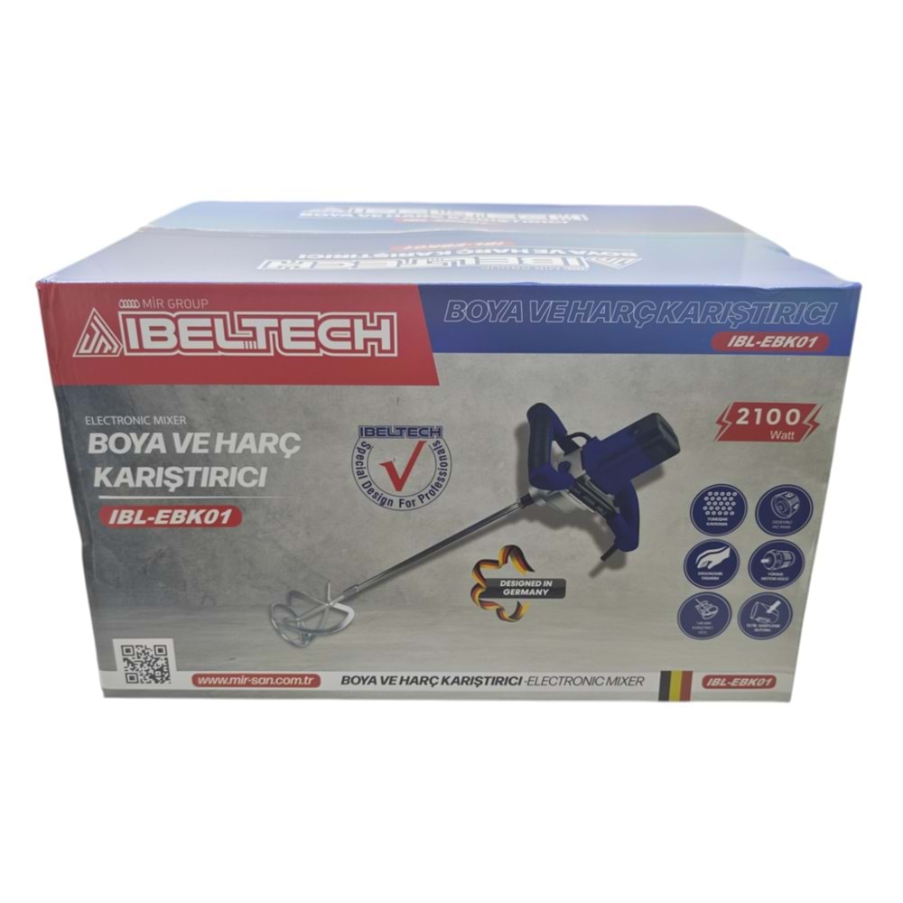 IBL-EBK01 İbeltech Boya ve Harç Karıştırıcı 2100W