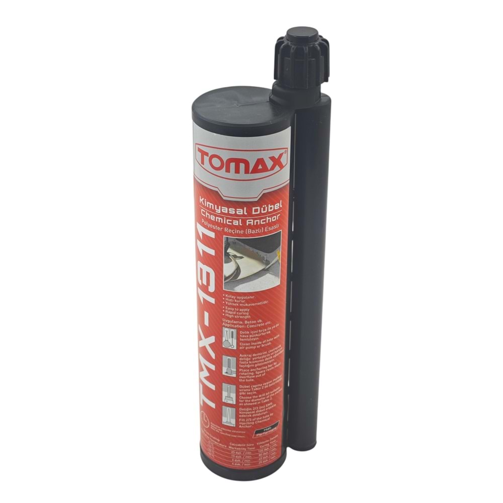 TMX-1311 Tomax Kimyasal Dübel 345ml