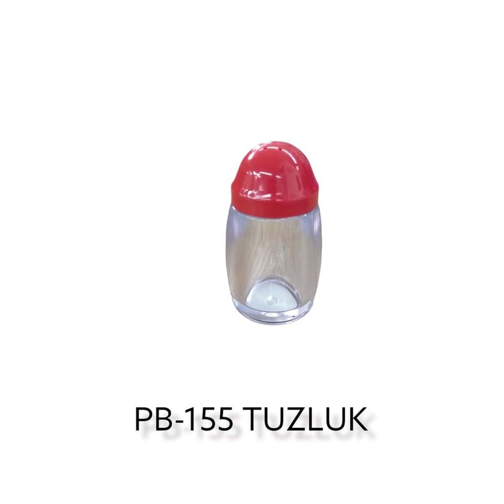 Pb-155 Pobi Krıstal Kapaklı Tuzluk