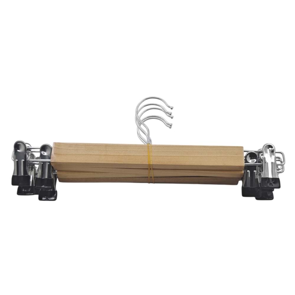 05446 Özcan Maşalı Ahşap Etek Askısı