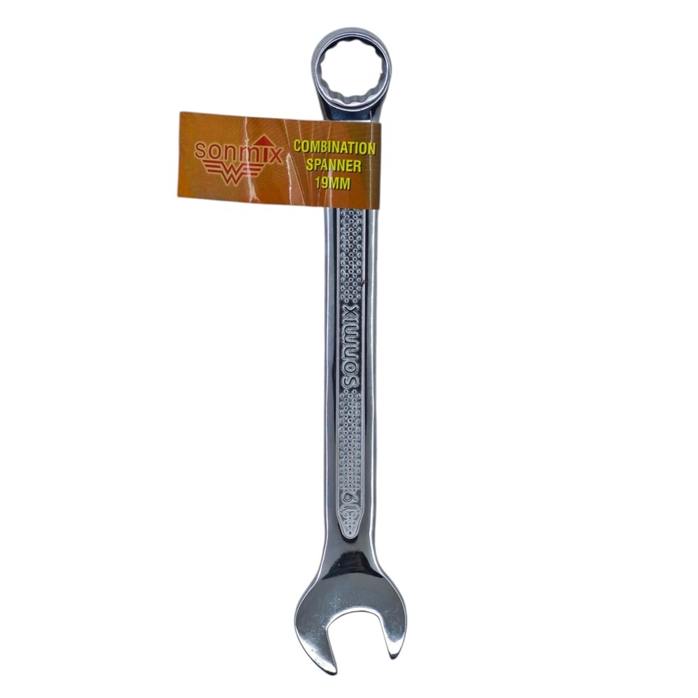 0019 Sonmix Cr-V Kombine Anahtar 19mm