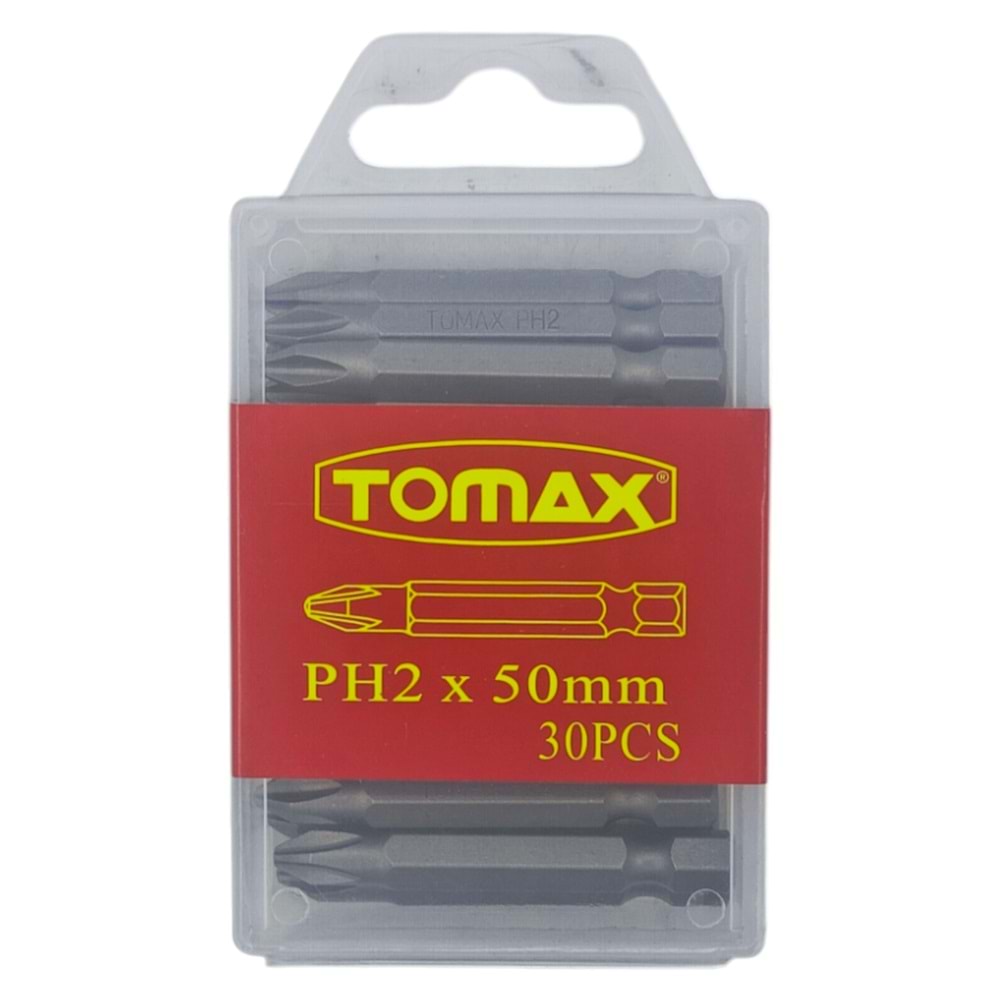 T-0218 Tomax Yıldız Bits Uç PH 2 50mm - Köşeli