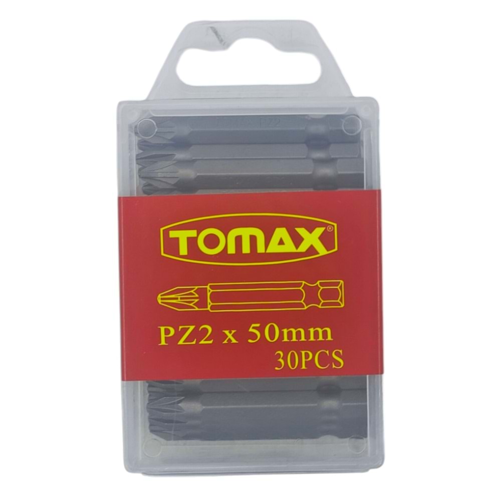 T-0229 Tomax Yıldız Bits Uç PZ 2 50mm - Köşeli
