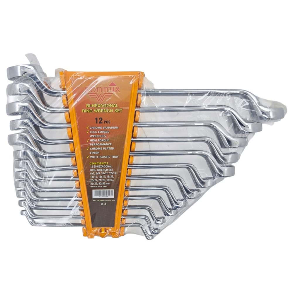 1200 Sonmix 12li Yıldız Anahtar Seti