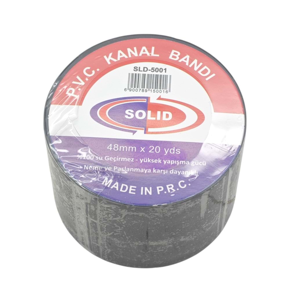 SLD-5001 Solıd P.V.C Boru Tamir&Kanal Bandı 48mm*20yrd
