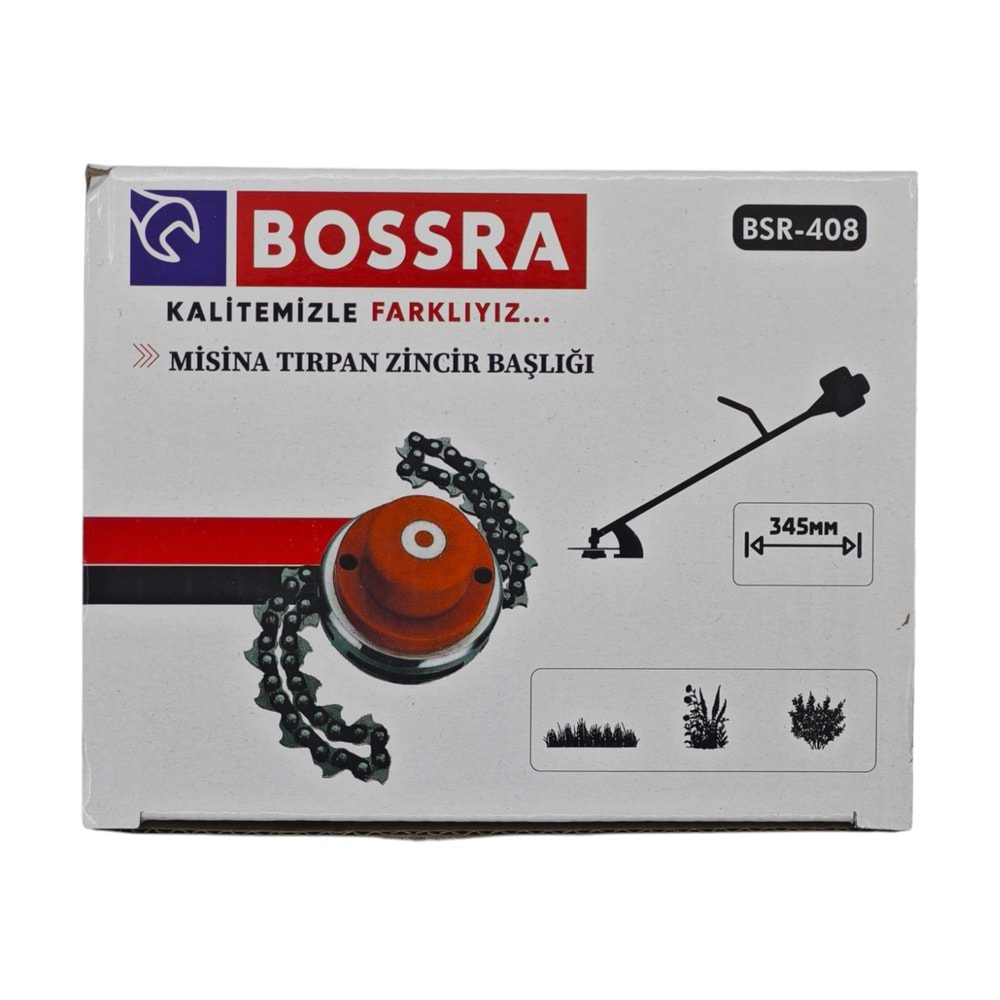 BSR-408 Bossra Misina Tırpan Zincir Başliği