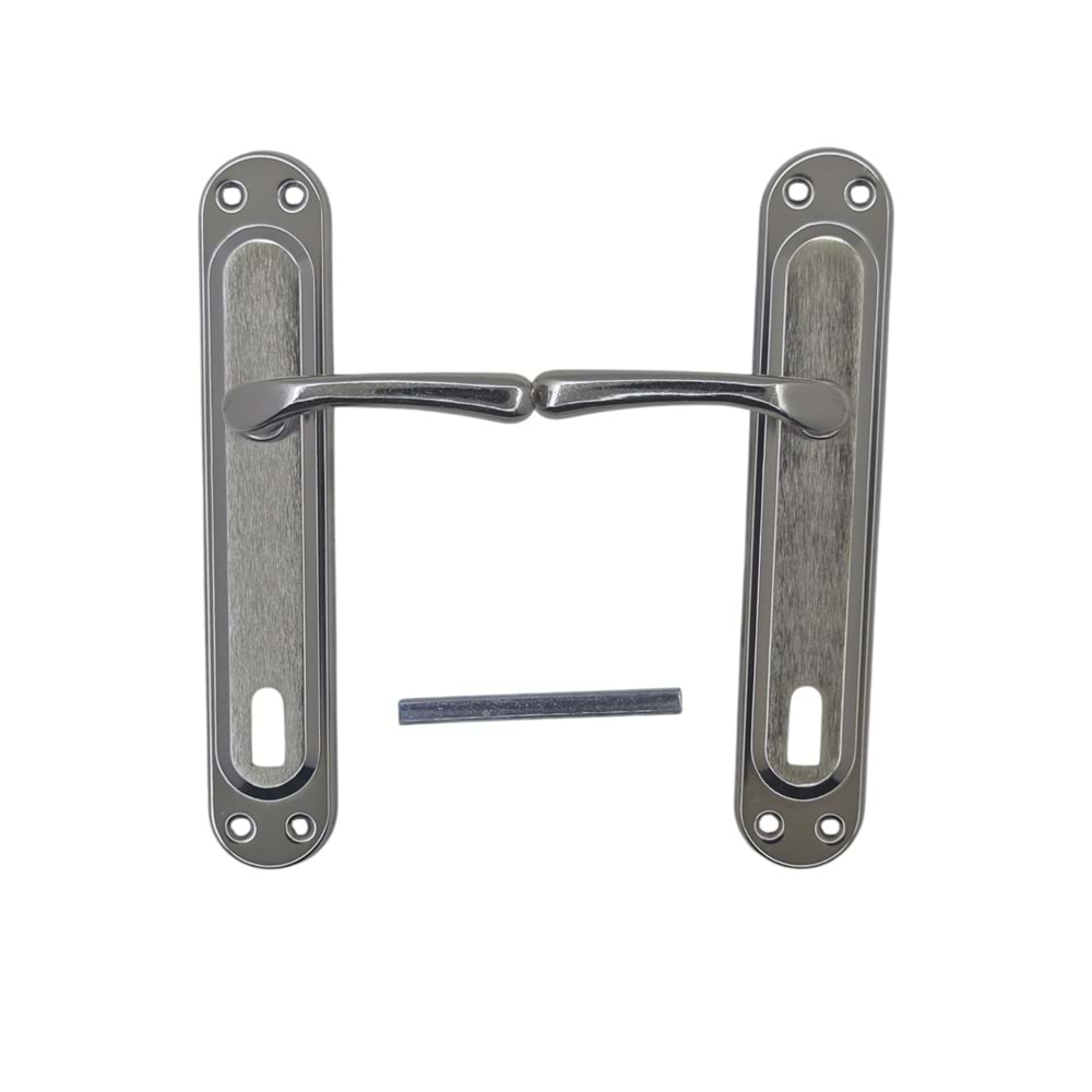 06017 Venax Nikel Saten Kapı Kolu - Oda - Kumru