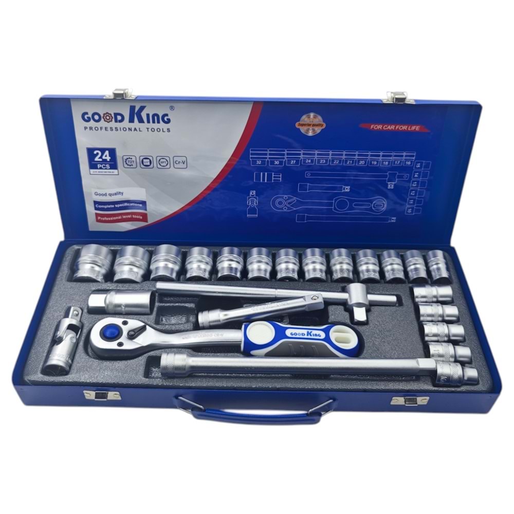 GK-424AA-6 Good King Cr-V 1/2 Lokma Seti 24prç