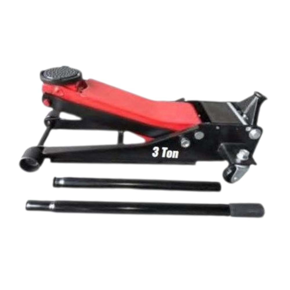 MK0476 Bay-Tec Tekerlekli Kriko 3 Ton - Düşük Şase
