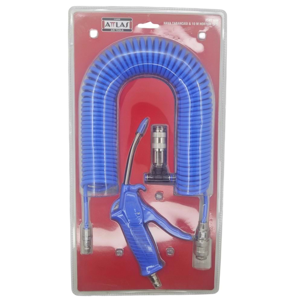 ATHT 10H Attlas Hava Tabancası ve Hortum Seti 10m