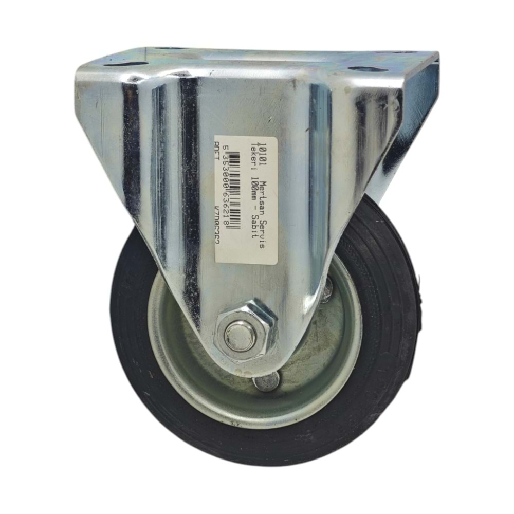 10101 Mertsan Servis Tekeri 100mm - Sabit