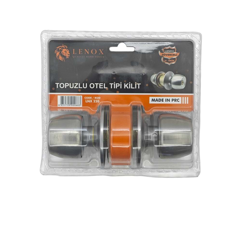 LNX 220 Lenox Otel Tipi Topuzlu Kapı Kiliti