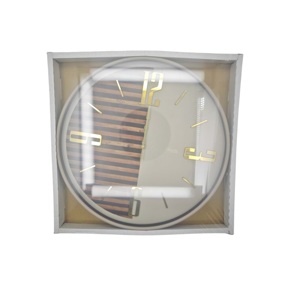 270/2024 Grand Revello Duvar Saati - Pleksi Toprak